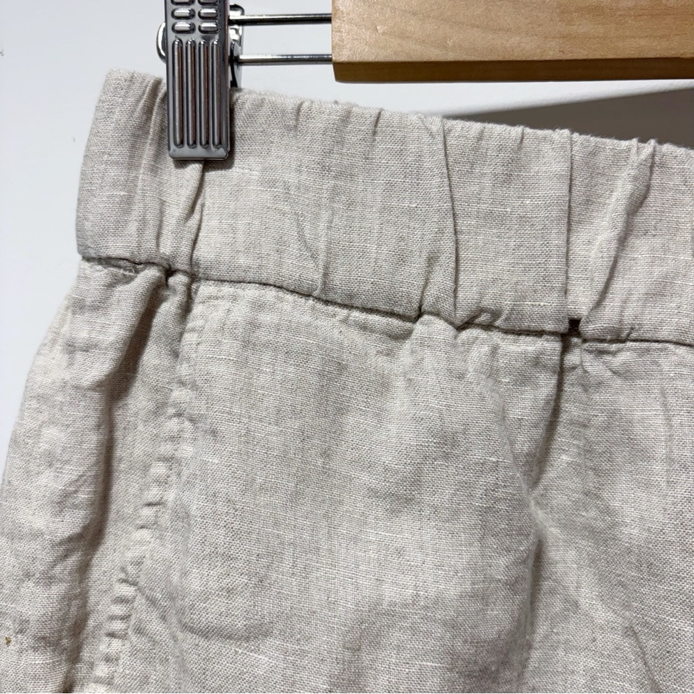 J. Crew Light Beige Linen Blend Women's Shorts - Picture 8 of 14